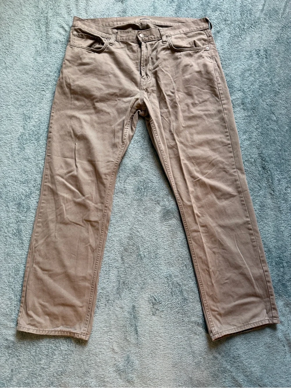 Old Navy Men's Straight Chino Pants in Gray
